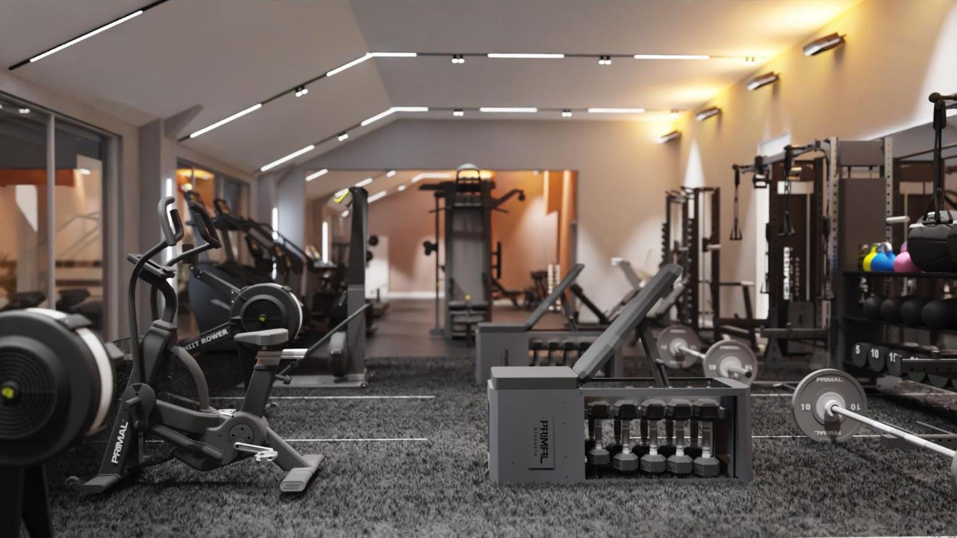 マー ホール ゴルフ＆スパ リゾート ビショップトン エクステリア 写真 A typical gym